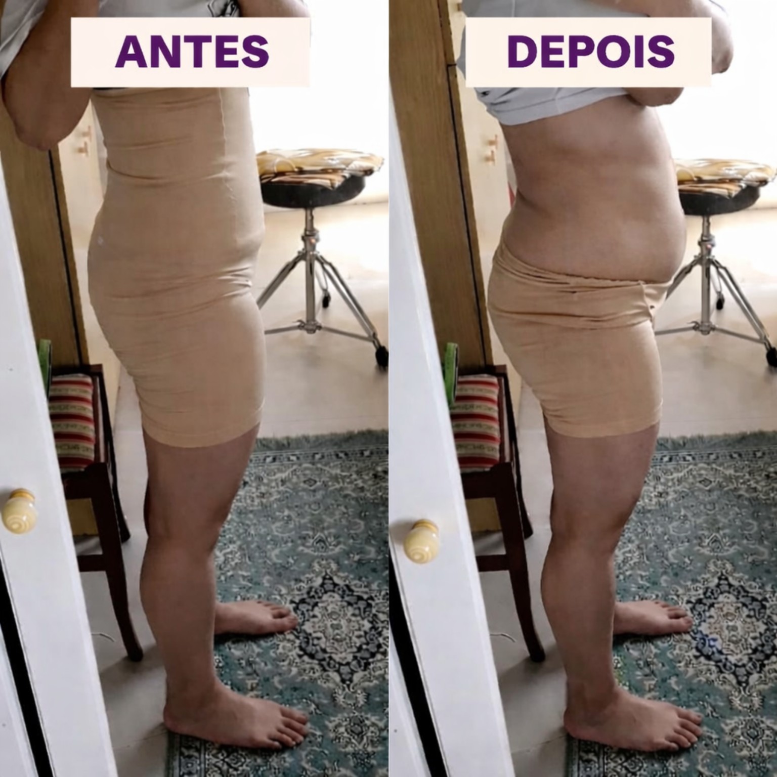 Antes e depois - Ana Paula S.